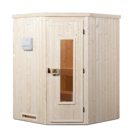 Sauna traditionnel 2 places, modèle Halmstad1 OS Classic