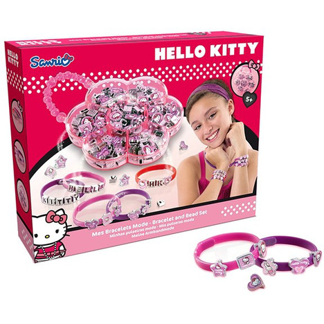 CANAL TOYS Mes Bracelets Mode Hello Kitty à prix : pas cher et