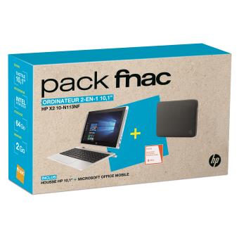 Pack Fnac Tablette PC HP Pavilion x2 10 n113nf 10.1″ Tactile + Sleeve