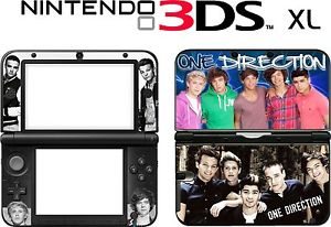 Nintendo 3DS XL 3DSXL 3 DS XL ONE Direction 1D Music Vinyl Skin Decal
