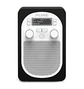 Pure Evoke D2 Domino Radio numérique DAB+/DMB/ Bluetooth Noir
