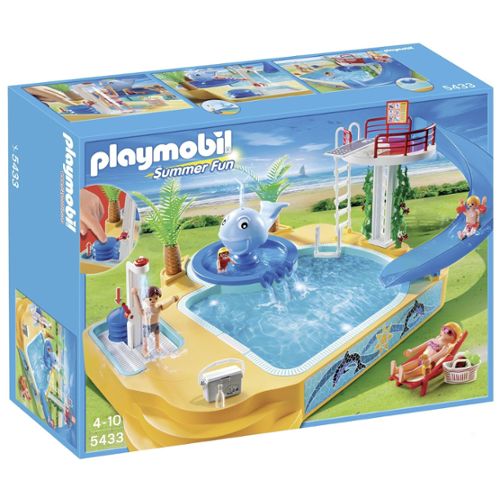 Playmobil 5433 Famille Avec Piscine Et Plongeoir Neuf et d’occasion