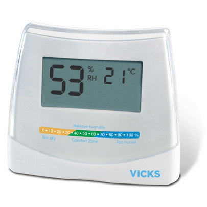 Hygromètre et thermomètre 2 en 1 de Vicks, Thermomètres : Aubert