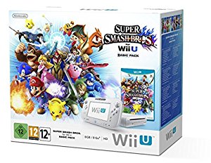 Console Nintendo Wii U 8 Go blanche + Super Smash Bros.