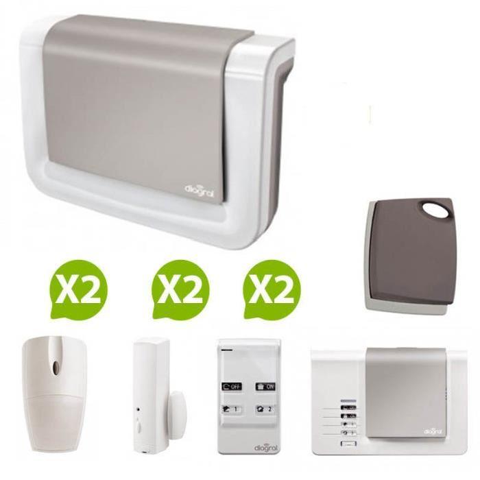 Pack alarme maison Diagral Protection 1 Achat / Vente kit alarme