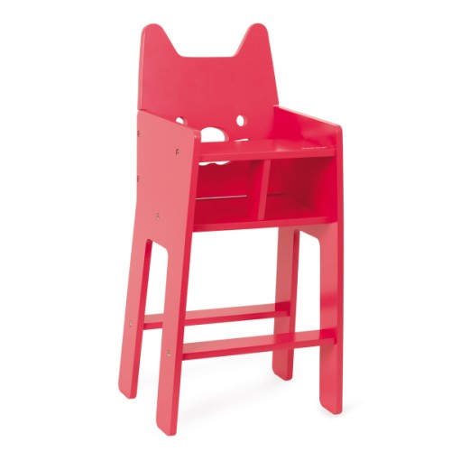 Chaise haute pour poupée Janod pour enfant de 3 ans à 6 ans Oxybul