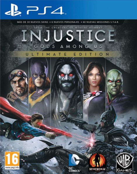 PS4 Juego Injustice Gods Among US Ultimate Edition sony Playstation