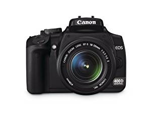 Canon EOS 400D Appareil photo numérique Reflex 10.1 Mpix Kit Objectif
