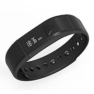 Dax Hub SmartWatch, Bracelet en Silicone Montre Sport I5 Bluetooth 4.0