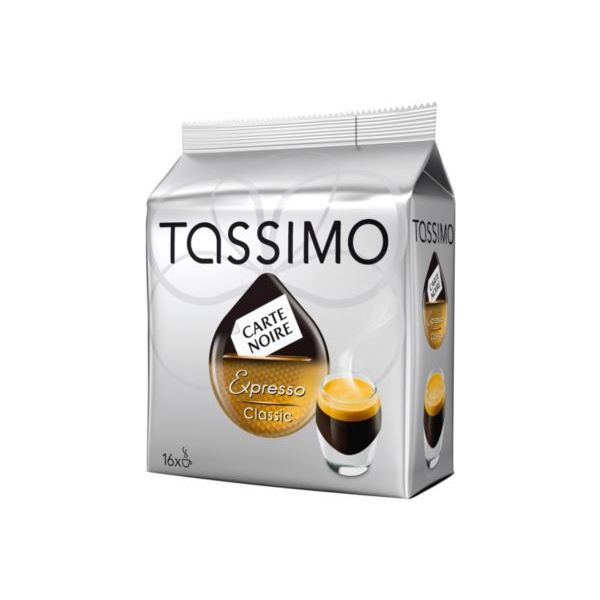Dosettes TASSIMO CARTE NOIRE EXPRESSO x16 Achat / Vente café
