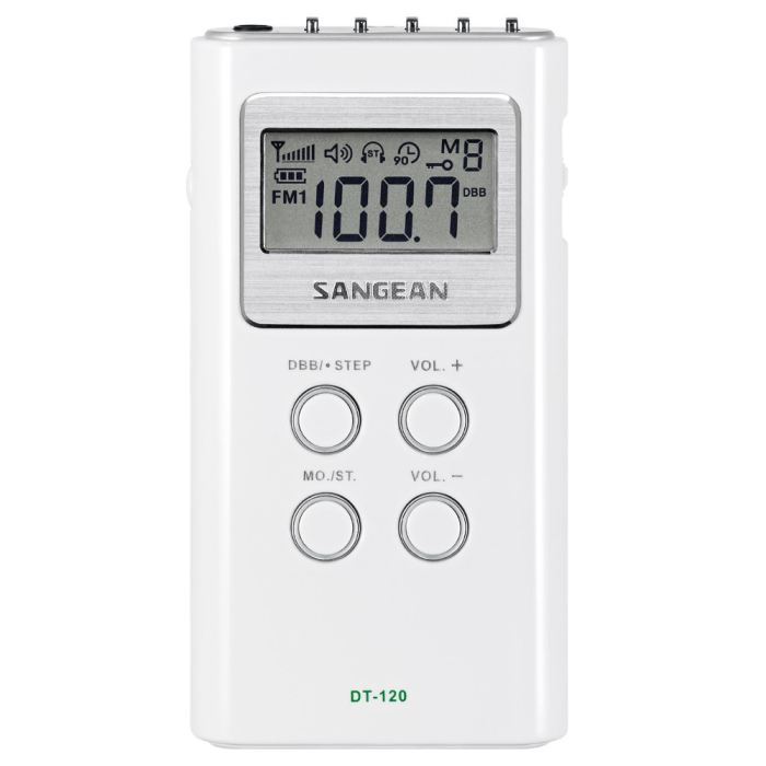 SANGEAN DT 120 White Radio baladeur radio cd cassette, prix pas cher