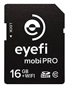 Eyefi Mobi Pro 16 GB WiFi Carte Memoire SDHC + Gratuit 1 An Eyefi