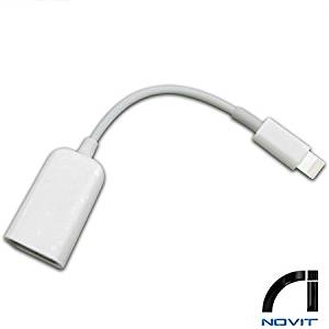 Cable /Adaptateur OTG pour iPad 4 / iPad mini / iPhone 5/5s/5c