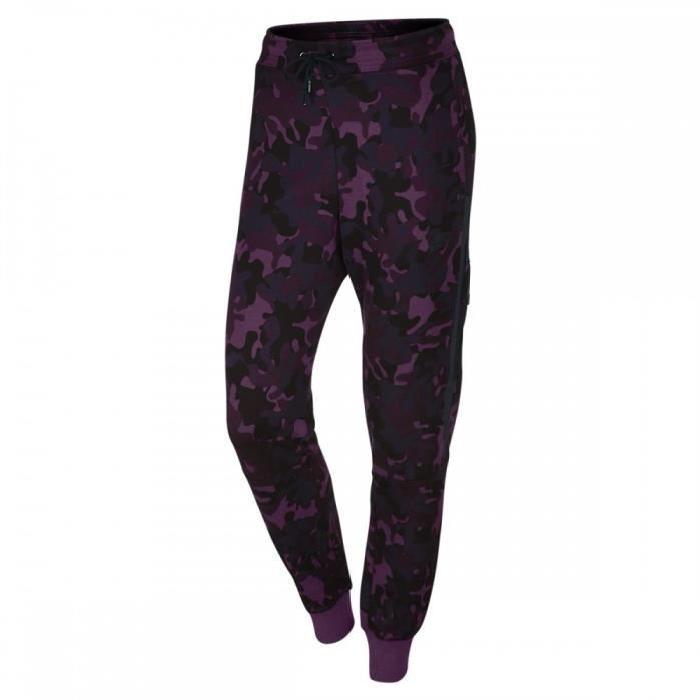 Pantalon de survêtement Nike Tech Fleece Camo 695344 563 Violet