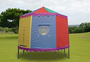 trampoline équipé d’un filet de protection Env. 244 cm