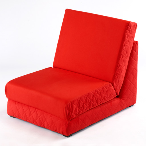 Rouge pliant Z Lit simple fauteuil lit 2 places canapé déplier Guest