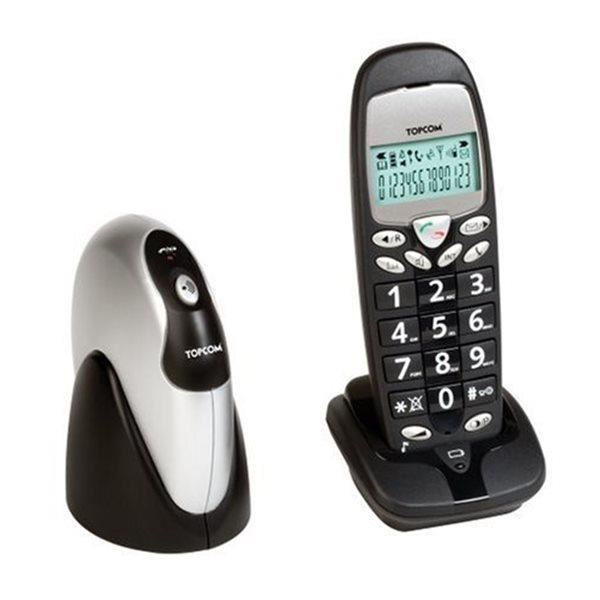 Telephone sans fil mains libres DECT avec grosses touches Butler 920C