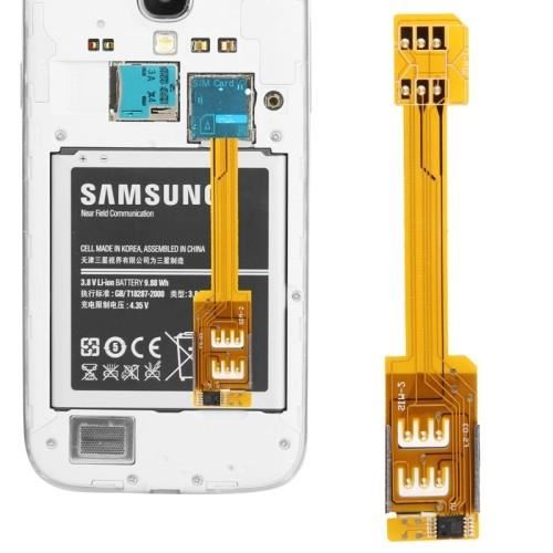 Dual SIM Card, adaptateur pour Samsung Galaxy S Achat adaptateur