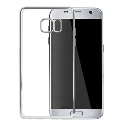 TPU Transparent Souple pour Samsung Note 7 en argenté Linemartpop
