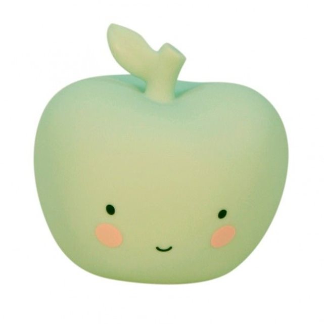 Veilleuse enfant : pomme verte menthe multicolore Decoloopio | La