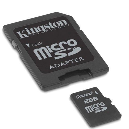 KINGSTON MicroSD 2GB + adaptateur SD Achat / Vente carte mémoire
