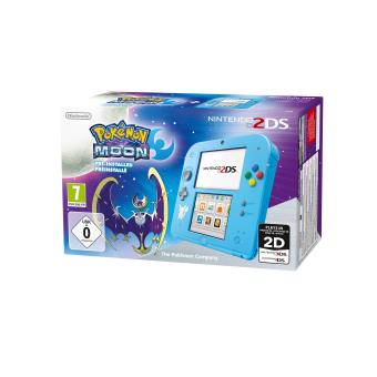 Console Nintendo 2DS + Pokémon Lune Préinstallé Console de jeux