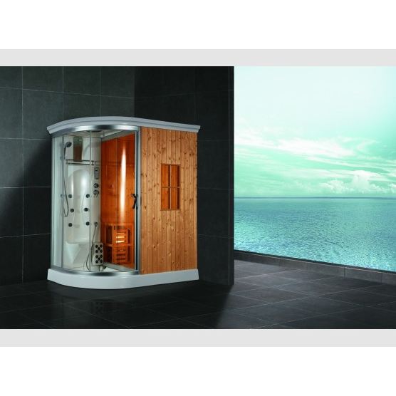 Combiné sauna hammam douche hydromassante Achat / Vente kit sauna