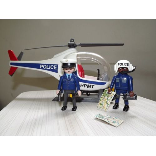 Playmobil Hélicoptère Police Et Policier Achat et vente