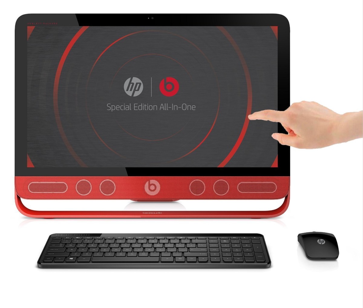 Ordinateur HP Tout en un PC tactile avec BeatsAudio