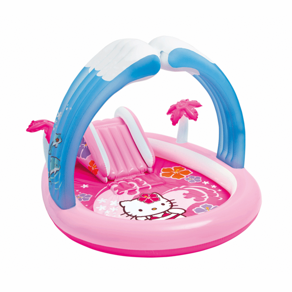 Piscine Enfant Avec Aire DE Jeux Gonflable Hello Kitty
