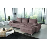 Modern Sofa Canapé panoramique convertible gris anthracite Venus 6