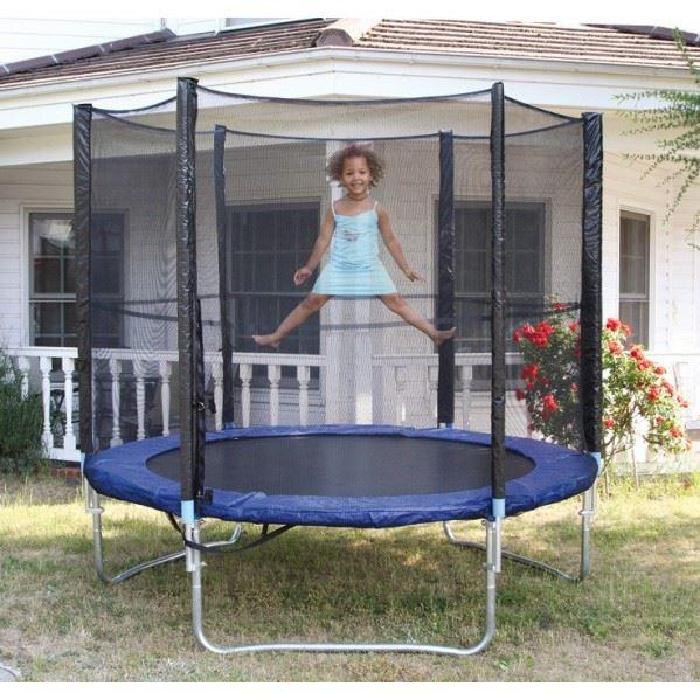Trampoline avec filet enfant en metal Achat / Vente trampoline
