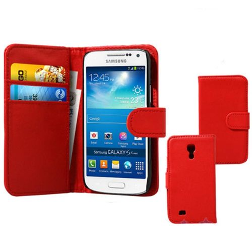 vendeurs pour Samsung Galaxy S4 Mini I9190 I9195 : Etui Portefeuille