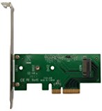 PCIe 3.0 x4 Host Adapter for M.2 NGFF PCIe SSD installed in Main Board