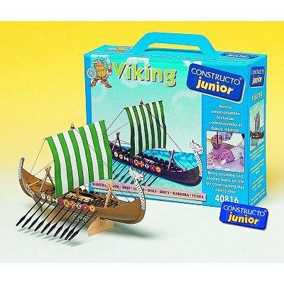 Maquette bateau en bois : ligne junior : drakkar de viking | La