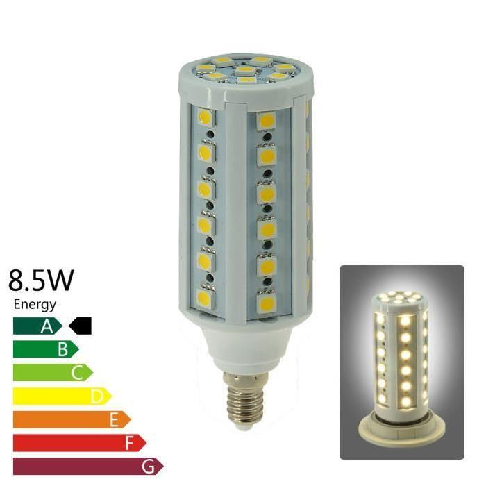 AMPOULE LED E14 CORN 8,5 WATT BLANC FROID Achat / Vente ampoule