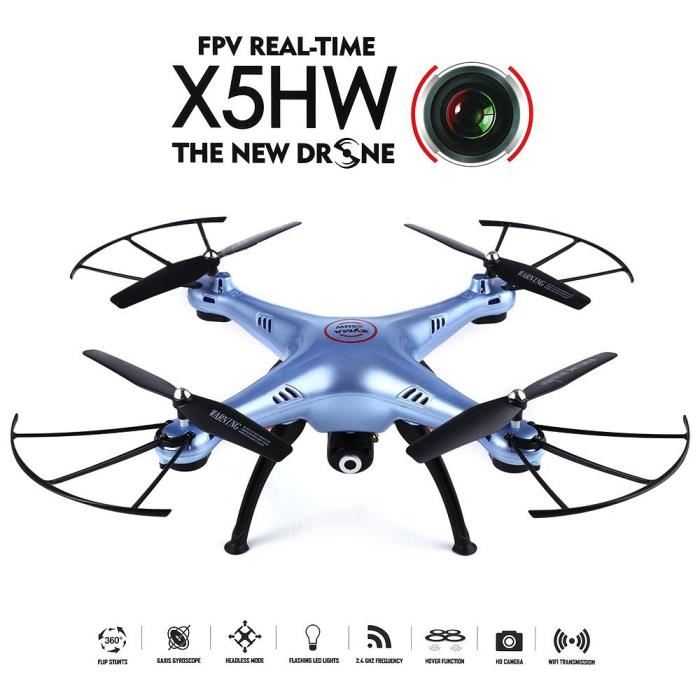 SYMA original RC Quadcopter drone X5HW Wifi FPV 2.0MP HD caméra avec