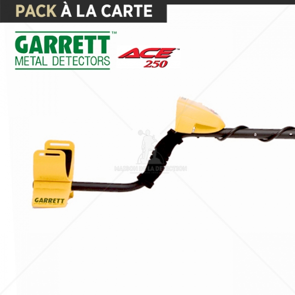 Détecteur de métaux Garrett Ace 250 : 3 accessoires au