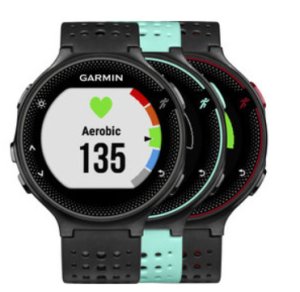 Garmin Forerunner 235 Montre de Running GPS avec Cardio au Poignet