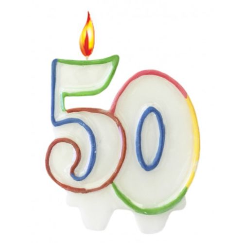 Parafete Bougie anniversaire 50 ans pas cher Achat / Vente
