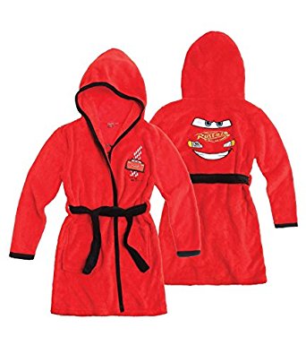 Disney Cars Robe de chambre rouge (8 ans): Vêtements et