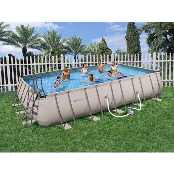 piscine autoportante rectangulaire avec filtre Achat / Vente kit