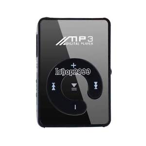 USB MP3 Musik Media Player Micro SD TF Karte up to 16GB Black