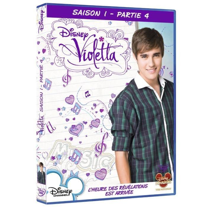 DVD Violetta season 1 part 4 en dvd série pas cher