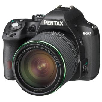 Reflex Pentax K 50 noir + Objectif 18 135 mm F/3.5 5.6 WR Appareil