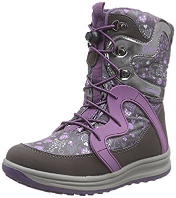 Geox J ROBY B GIRL ABX B, Bottes de Neige fille: Chaussures
