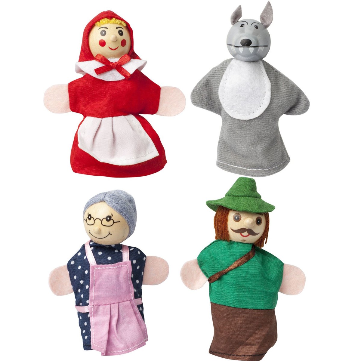Marionnettes de Doigt Contes de Fée Comptines pour Enfants Animaux