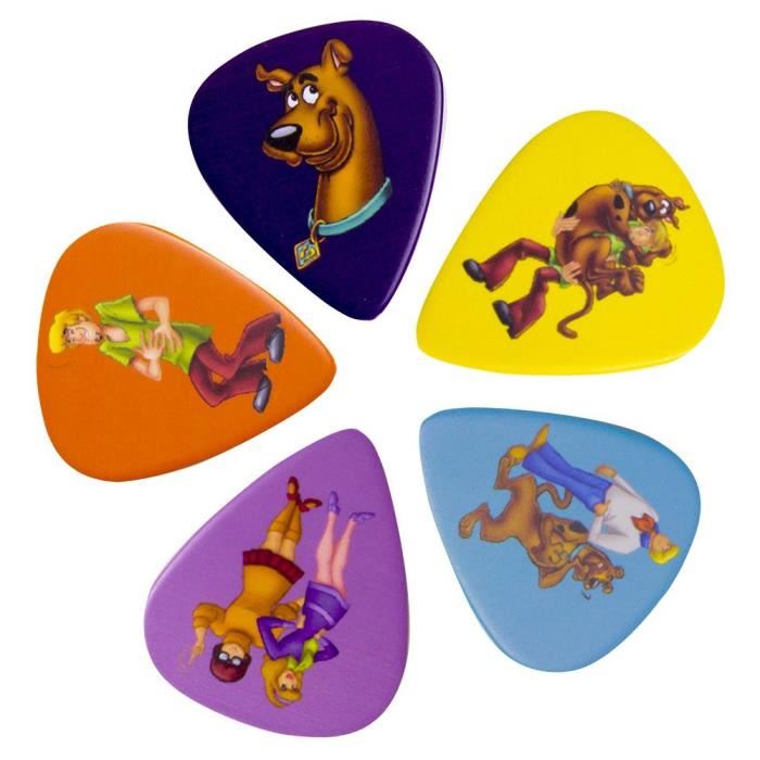 Scooby Doo 5 pack guitare Plectres Achat / Vente instrument de