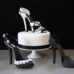 sur Kit complet pour chaussure à talon / escarpin 3D Cake Structure