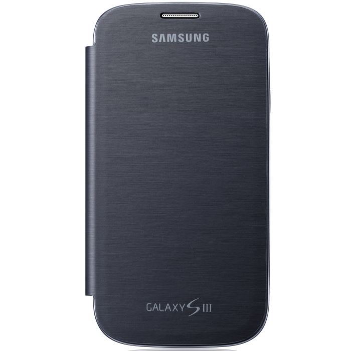 Samsung Etui rabat Bleu Galaxy S3 Mini Achat / Vente SAMSUNG Etui